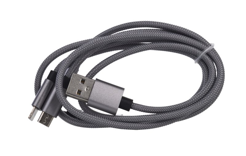 Cable USB 1M +3 Embouts (Type C + Micro USB + IPHONE)