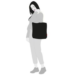 Totebags Big Bag Model "100% Real. Not Perfect"