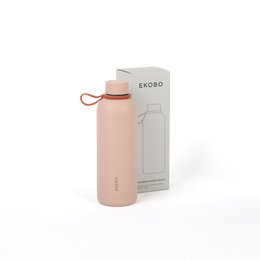 ISOLIERTE WIEDERVERWENDBARE FLASCHE 500ML - BLUSH