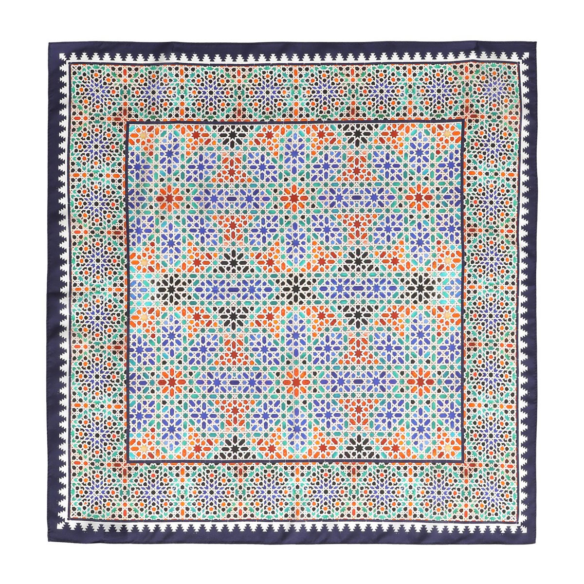 Square Scarf Blue Madiya