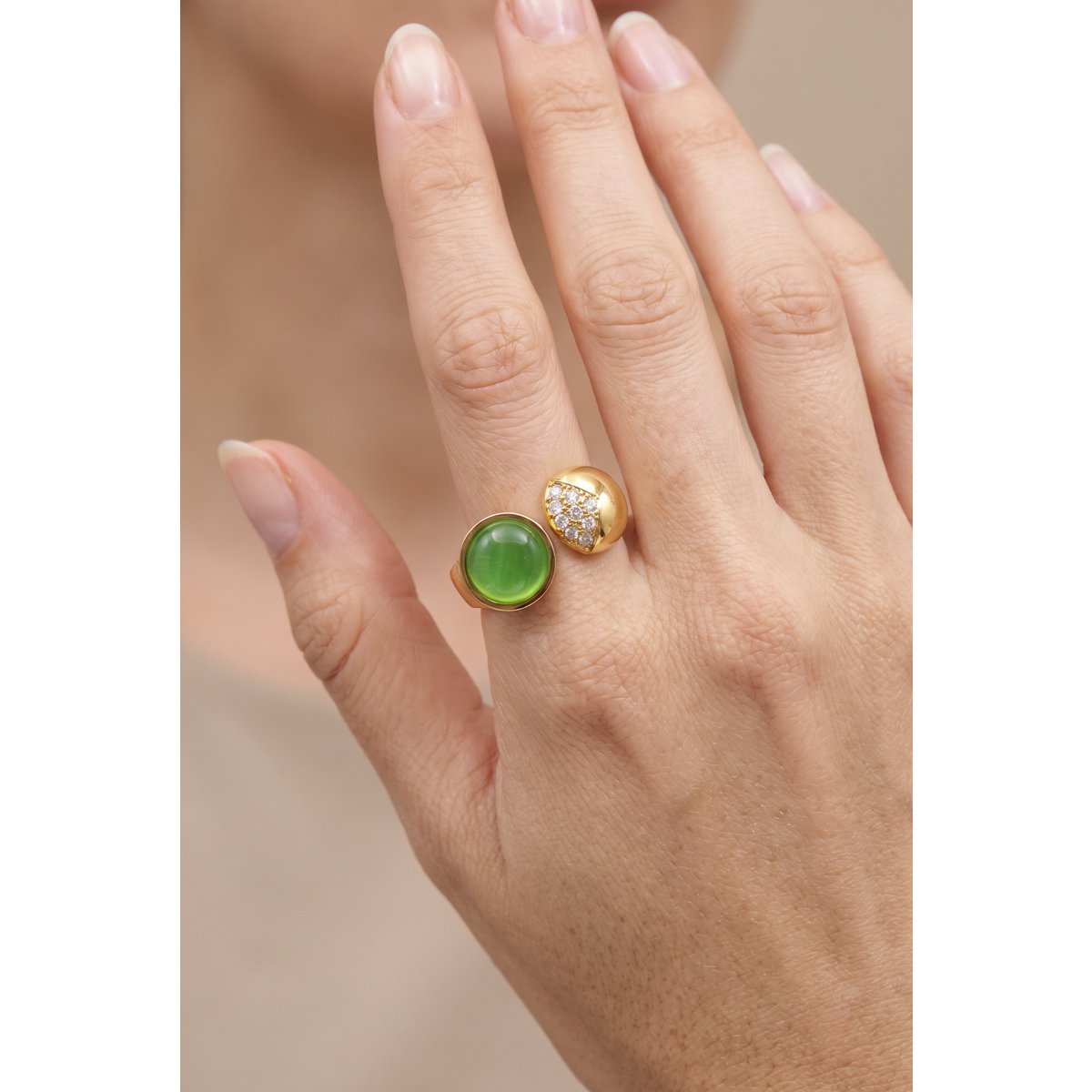 Bague en acier inoxydable ajustable
