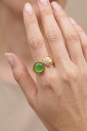 Bague en acier inoxydable ajustable