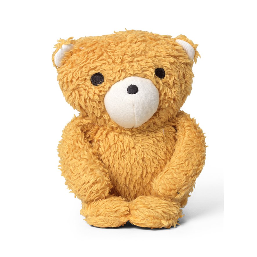 Bimle mustard bear organic cuddly toy