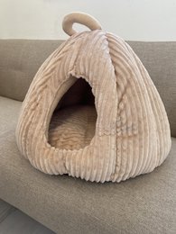 ByTiekeman - Cuccia per gatti - Beige - Tiko a costine