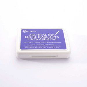 Ranger Archival Ink Pad - Deep Purple · donkerpaars