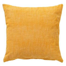 Dutch Decor NATURA - Cushion 100% cotton 45x45 cm Golden Glow - yellow
