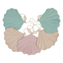 Guirlande de velours « Late Summer » avec coquillages