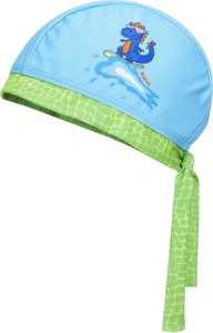 Uv Protection Hoofddoek Dino - blauw / groen
