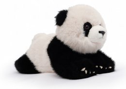 One Love Plush Toy - Panda Peng Black and White