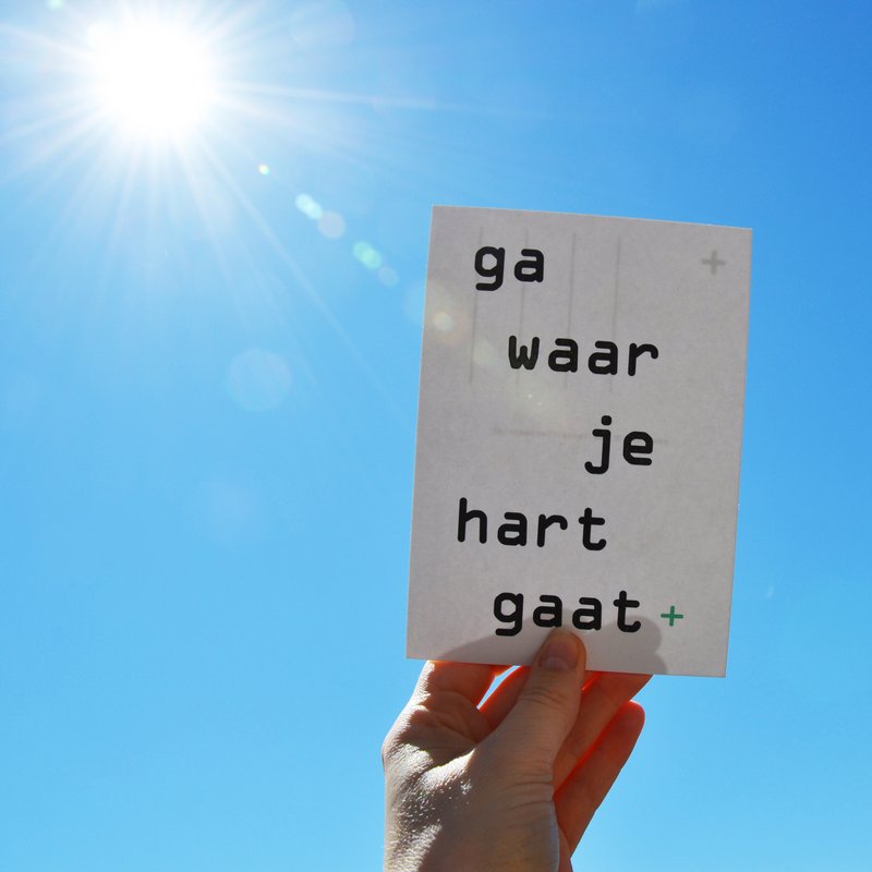 'ga waar je hart gaat'