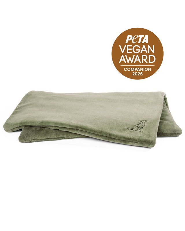 Hundedecke Emma Moosgrün (vegansk)