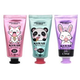 Set de 3 crèmes mains & ongles KAWAII FRIENDLY 20ml