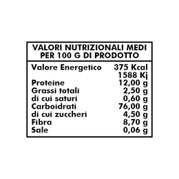 TRAPANESE SHORT BUSIATA WITH 100% WHOLEMEAL TUMMINIA FLOURS 500 GR