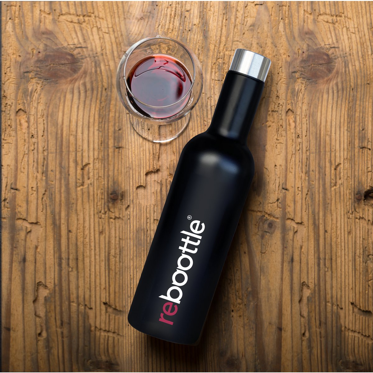 Flasche · 750ml THERMO NEGRO – Nachhaltige Trinkflasche