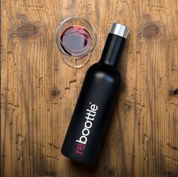 Flasche · 750ml THERMO NEGRO – Nachhaltige Trinkflasche