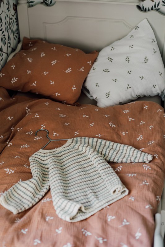 Tisu Baby Duvet Cover & Pillowcase, karamelblade