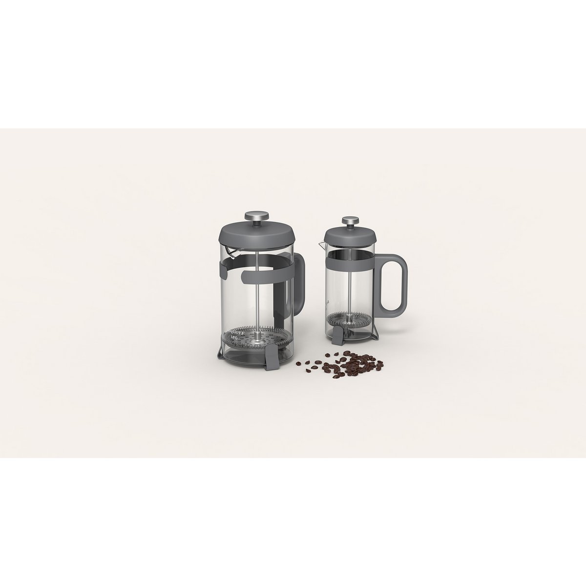 Leo Coffee and Theepers Anthracite 0.35L