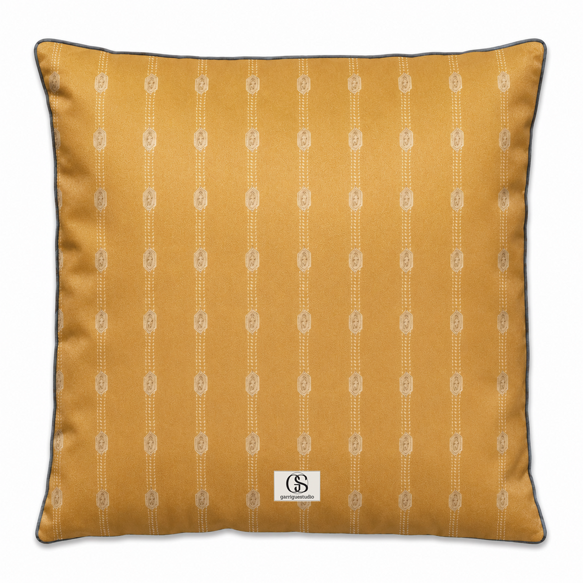 Cushion cover - 45x45 cm - SUZANNE - Ocher