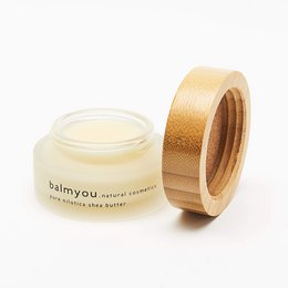 balmyou pure Nilotica shea butter (30 ml): unrefined, cold-pressed, organic, vegan