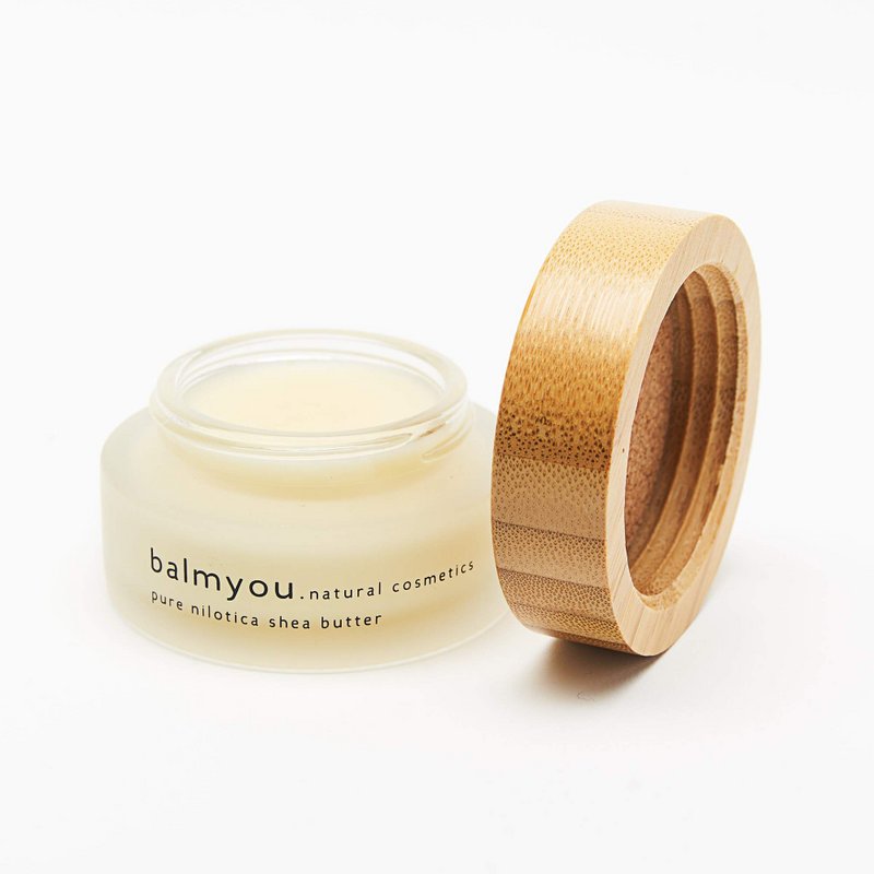 balmyou pure Nilotica shea butter (30 ml): unrefined, cold-pressed, organic, vegan
