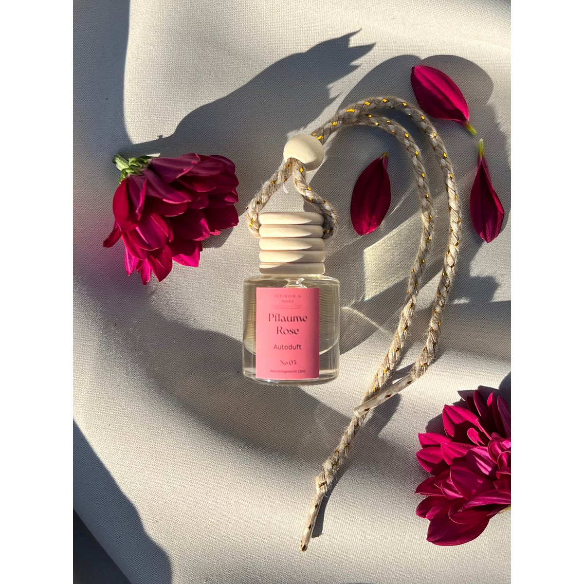 Plum de parfum de voiture, Rose No5