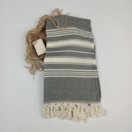 Trimita Sultan Turkish Towel - Black