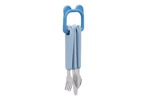 Besteckset mit Loop Cobalt
