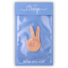 Sticker- en strijkbadge Peace-teken