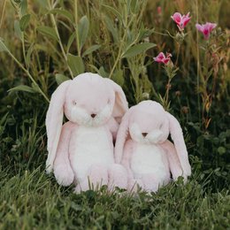 Bunnies By The Bay krammetøj Floppy Nibble Rabbit Pink 44cm