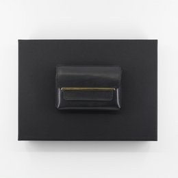 FRAME coin purse - 22k gold