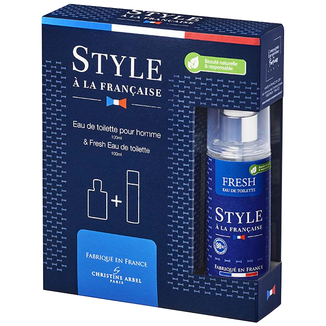GIFT SET - STYLE À LA FRANÇAISE Original - Eau de Toilette 100ml + 1 Body & Hair Perfumed Mist 100ml