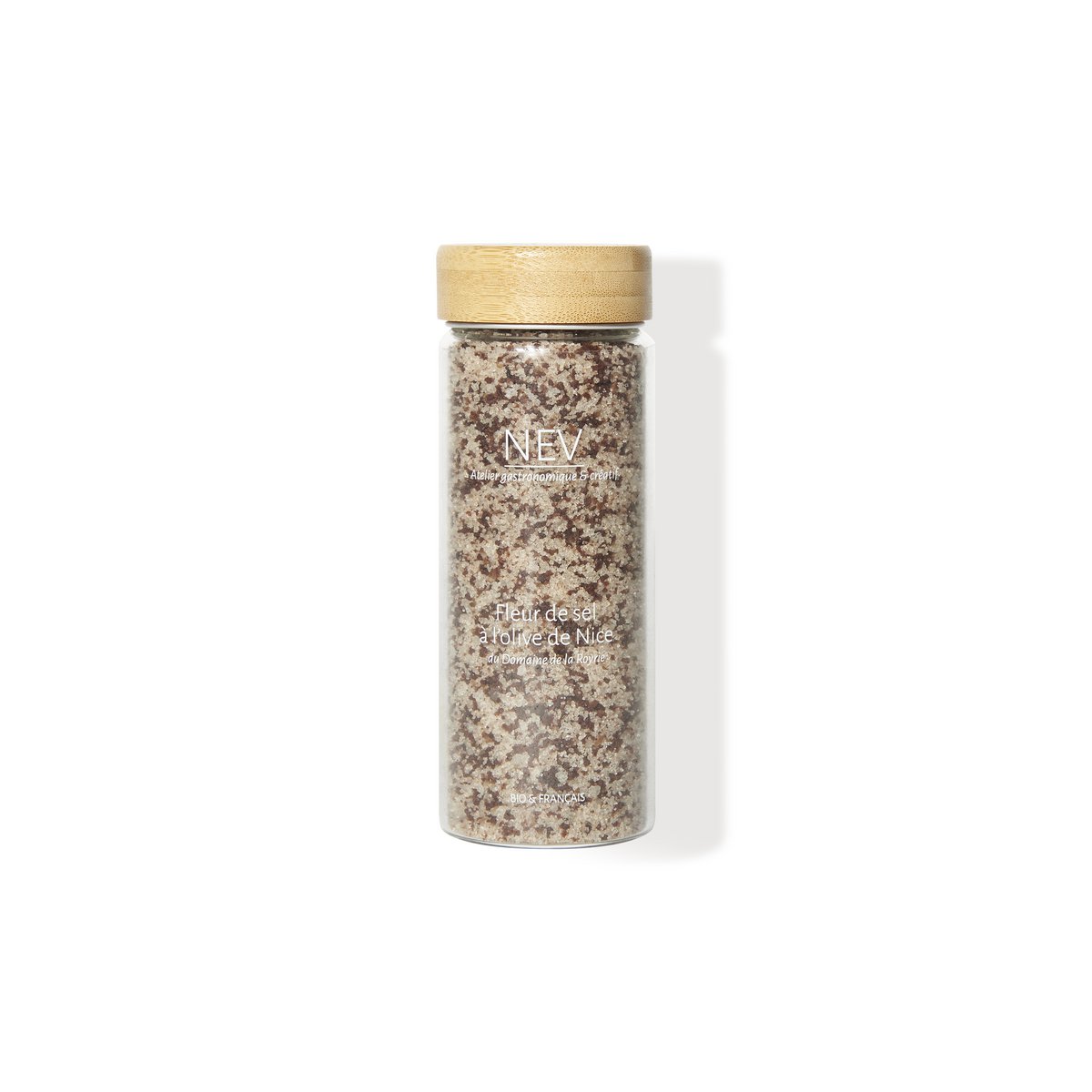 Fleur de sel à l'olive de Nice AOP - 180g
