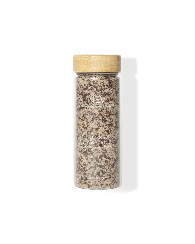 Fleur de Sel mit Nice PDO-Oliven