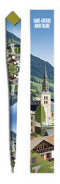 Personalisierter Papierstift – 100 Stifte – Bis zu 4 Designs – Franco