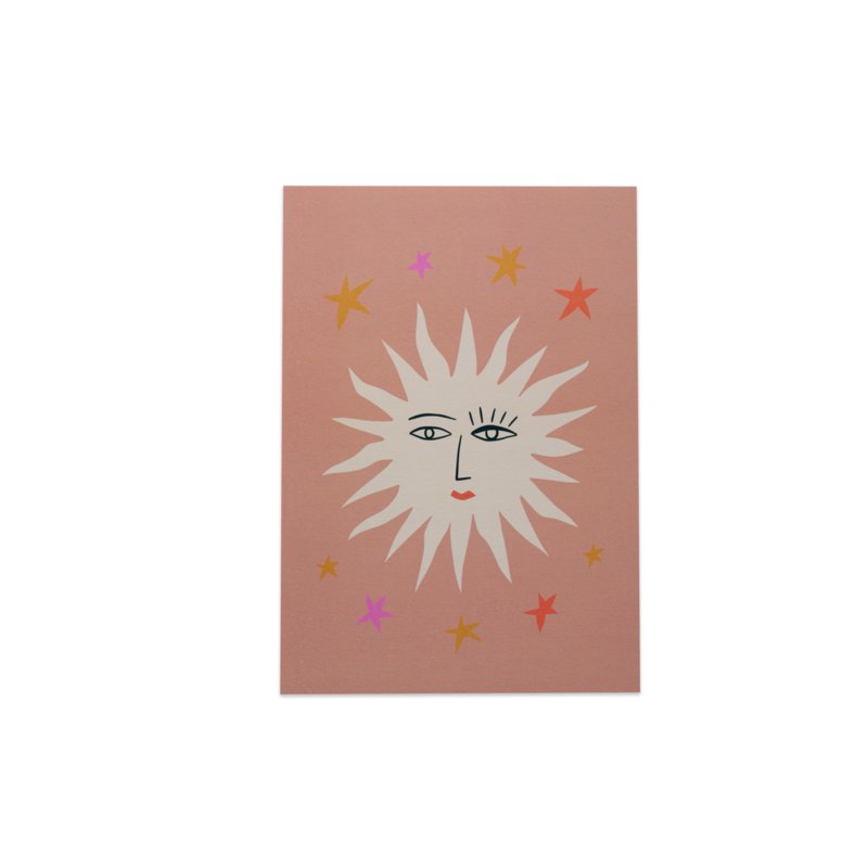 Sol og stjerner || plakat