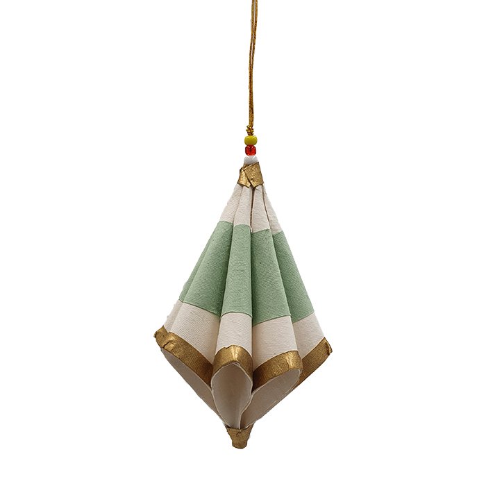 ANNA NERA Fairtrade Cone folden mint gold natural set/3 900-024
