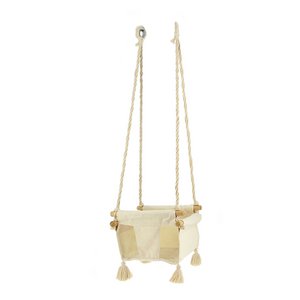 Baby swing seat NATURAL, cotton