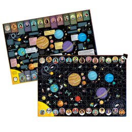 Puzzle de taille supérieure Système solaire