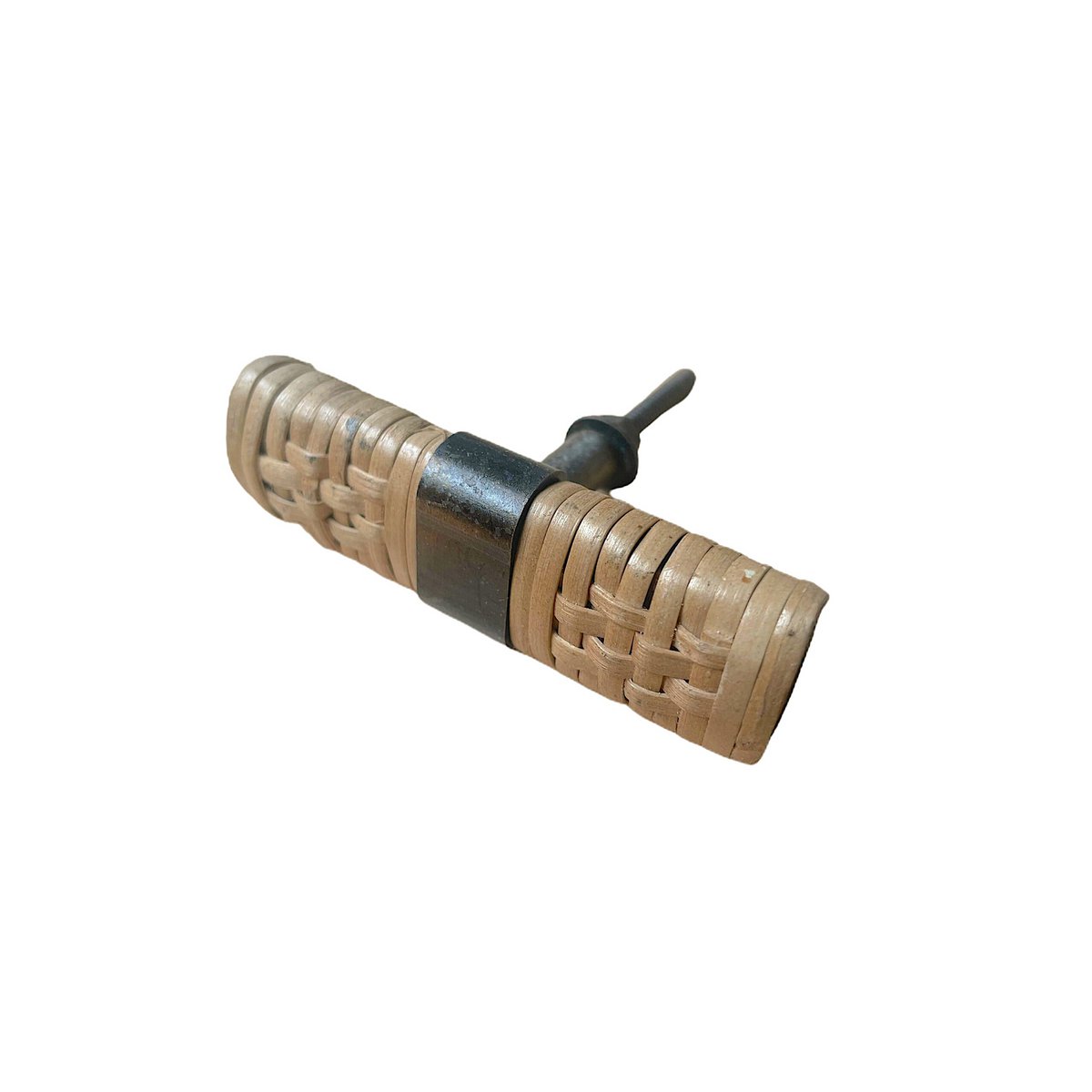 Cupboard button rectangular rattan