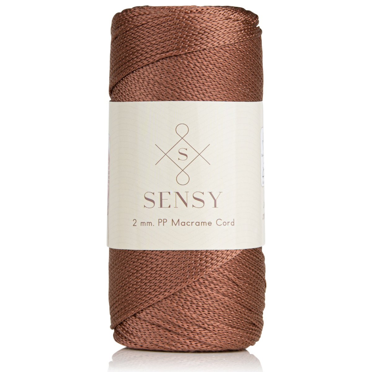 Sensy Premium 2 mm - 251 yards 100% polyester macrame ledning