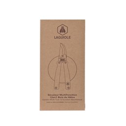 Laguiole Multifunction 12 in 1 in beech wood
