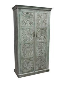 CARVED WOODEN CABINET HANDLE HM181024