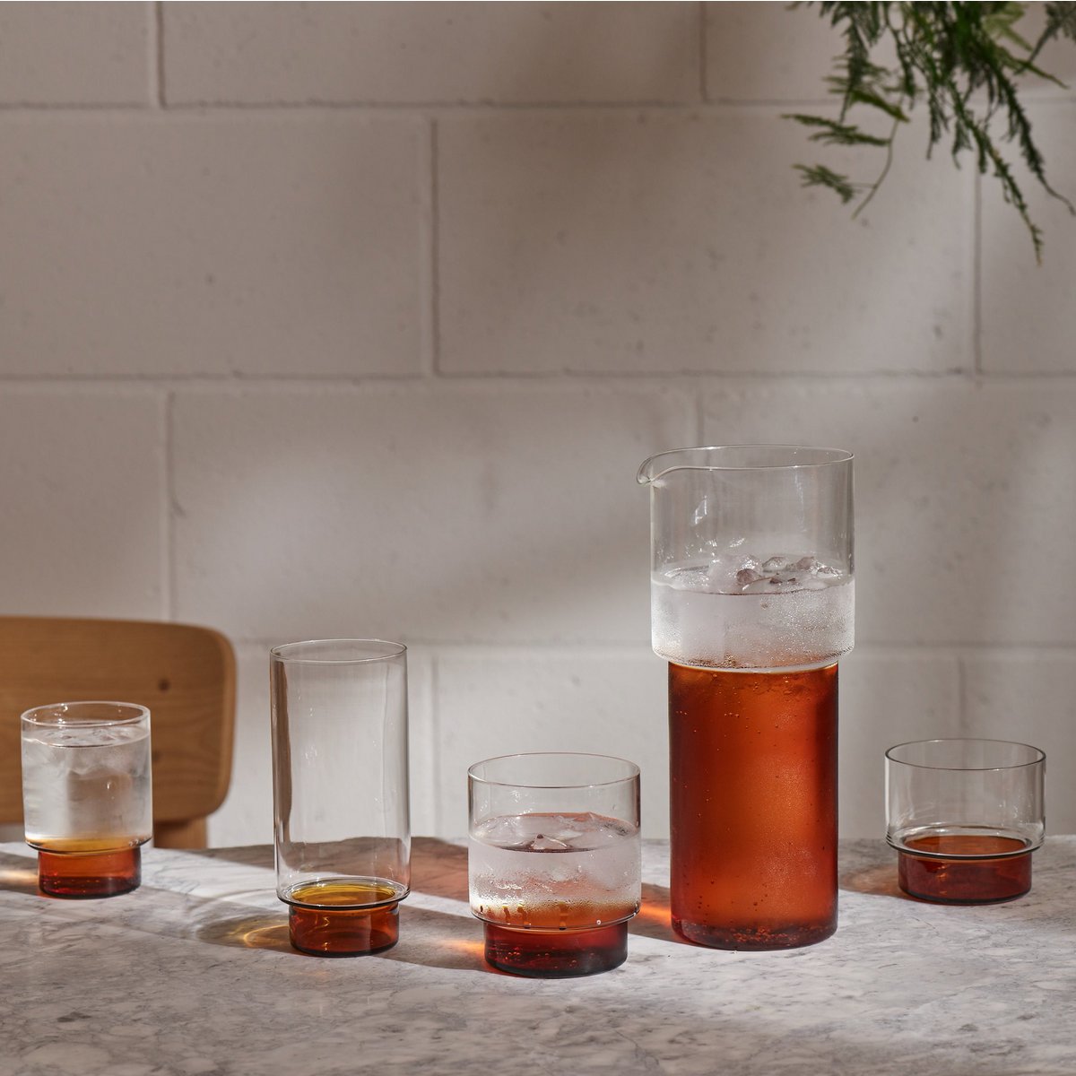 RYE Stemless Wine Glass / Juice Glass / SET OF 2