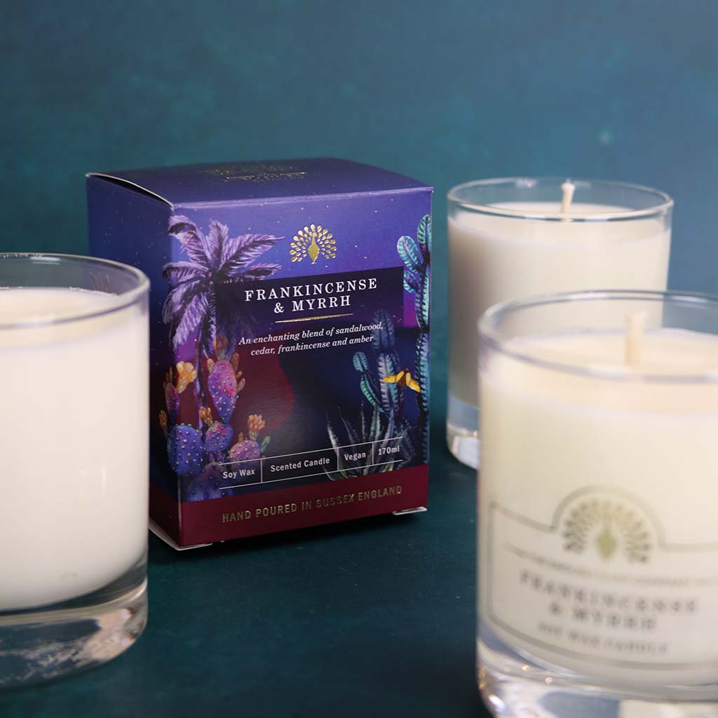 ENGLISH SOAP C° 170g Candle - Frankincense & Myrrh