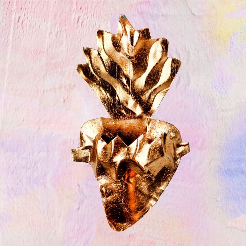 Mini Sacred Heart Gold Stachelbalte