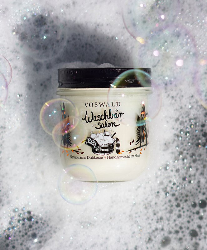 Raccoon Salon – vela perfumada