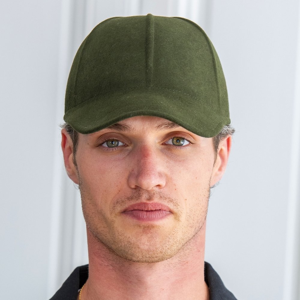 CASQUETTE en feutre de laine mixte