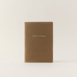 A5 HASELNUSS · BIO NOTIZBUCH
