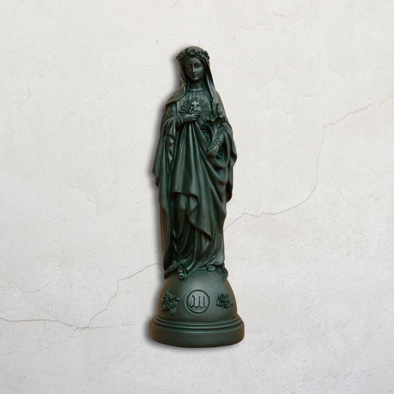 Statuette Mary with flowers