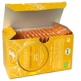 Bio-Teebeutel Kurkuma-Chai, 20er Pack